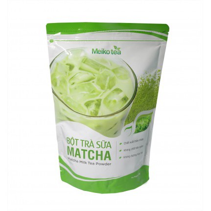 Bột trà xanh Meiko gói 1kg - chuyên dùng pha trà sữa matcha