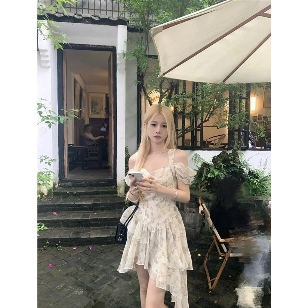 Đầm Hoa Thời Trang Mùa Hè Xinh Xắn Dành Cho Nữ