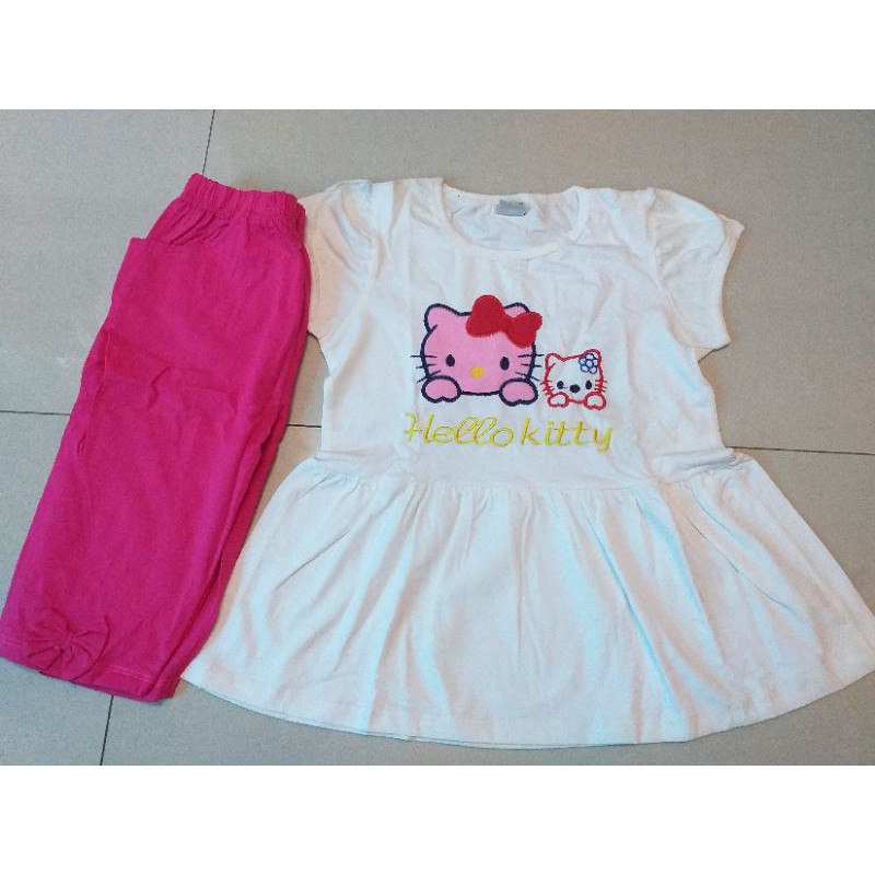 Đồ bộ thun Hello Kitty