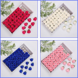 Hộp đầu hoa sáp làm quà tặng handmade - Sỉ lẻ phụ kiện hoa sáp 3 lớp hàng cao cấp, hàng loại 1