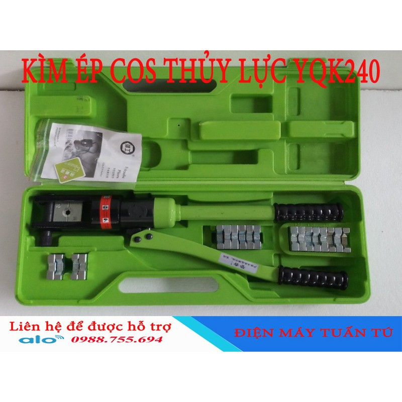 KÌM ÉP CỐT THỦY LỰC YQK-240 loại tốt