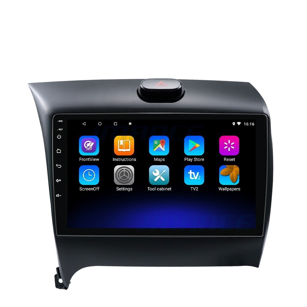 MẶT DƯỠNG XE KIA K3 2013/2016  9INCH CÓ JACK NGUỒN ZIN