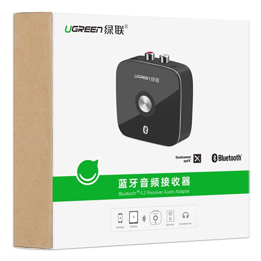 UGREEN 40759  - Thu Bluetooth 4.2 Cho Loa Amly - Màu Đen ✔HÀNG CHÍNH HÃNG ✔