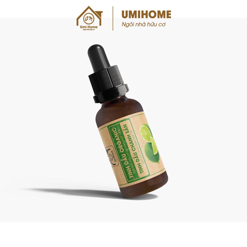 Tinh dầu Chanh Sần UMIHOME nguyên chất 10ml