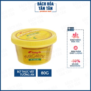 Bơ Thực Vật Tường An Margarine, hộp 80g