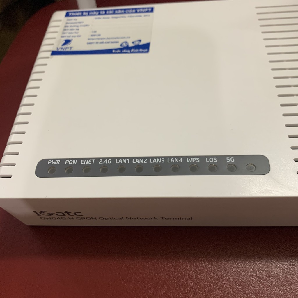 Modem quang GPON VNPT iGate GW040-H dual band AC1200 [ qua sử dụng ]