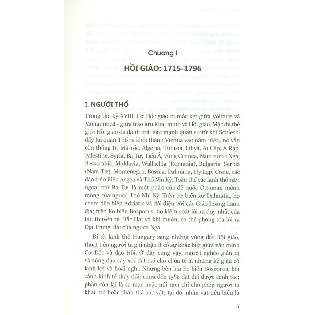 Sách - Lịch Sử Văn Minh Thế Giới(Phần X)-Rousseau Và Cách Mạng-Tập 5: Hồi Giáo, Đông Âu Và Nước Pháp Phong Kiến Sụp Đổ