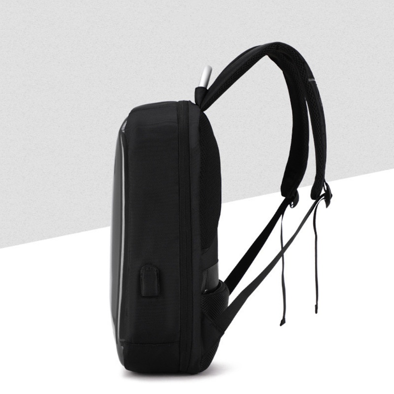 Balo PVC Chống Nước Chống Mòn Có Cổng Sạc Usb Và Khóa Mật Khẩu Thời Trang Cho Nam Schoo