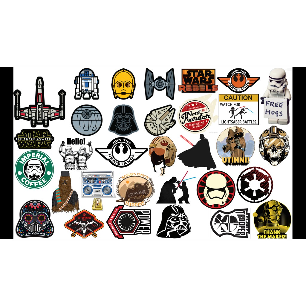 STICKER dán Vali, xe, barber shop, Mũ bảo hiểm , macbook, đàn, tường... Nhập mã GIẢM GIÁ 15k khi mua từ 3 set