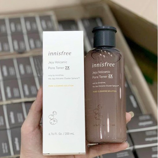 Nước hoa hồng Innisfree Jeju Volcanic Pore Toner 2X