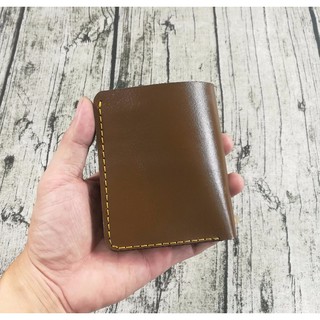 Ví đứng nam mini da bò handmade