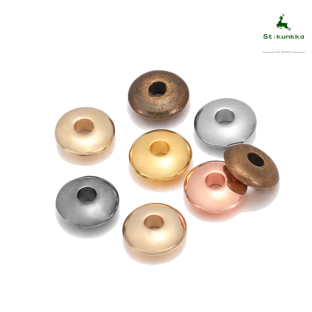 Set 200 hạt xỏ ST.KUNKKA hình tròn nhiều màu sắc đẹp mắt