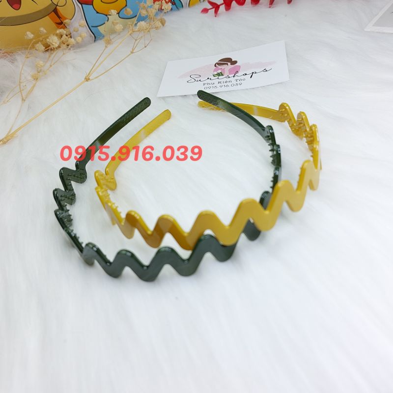 Cài Tóc Nhựa, Bờm Tóc Nhựa Có Răng