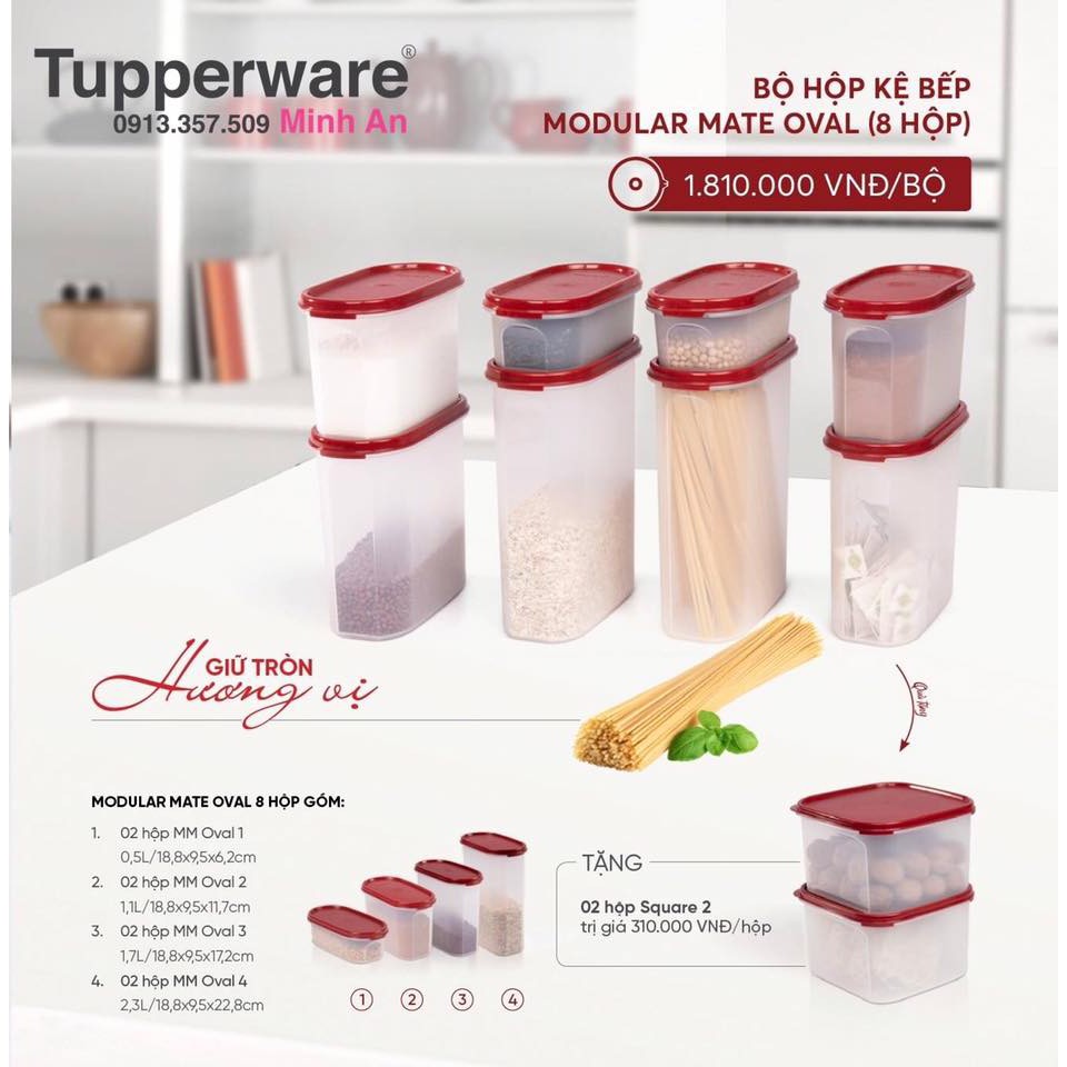 Bộ kệ bếp Modular mate oval 8