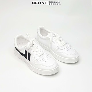Giày thể thao thông hơi dấu màu đen - gtt024 - genni