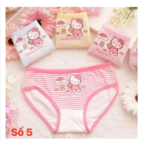 Set 4 quần lót cho bé gái từ 7 -20kg (MS 05)- TAM GIÁC