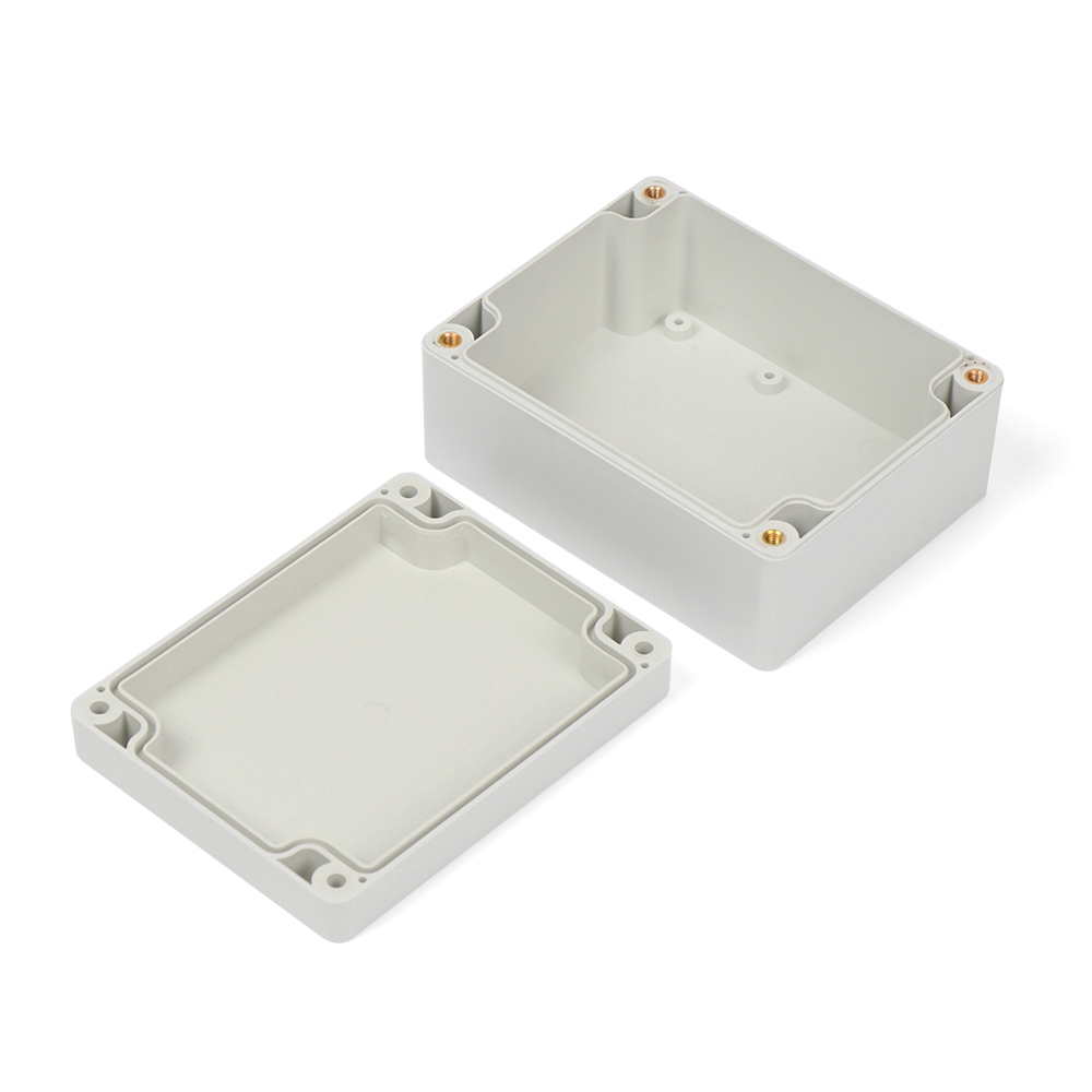 Hộp lắp điện bằng nhựa ABS chống thấm nước màu trắng xám chuyên dụng