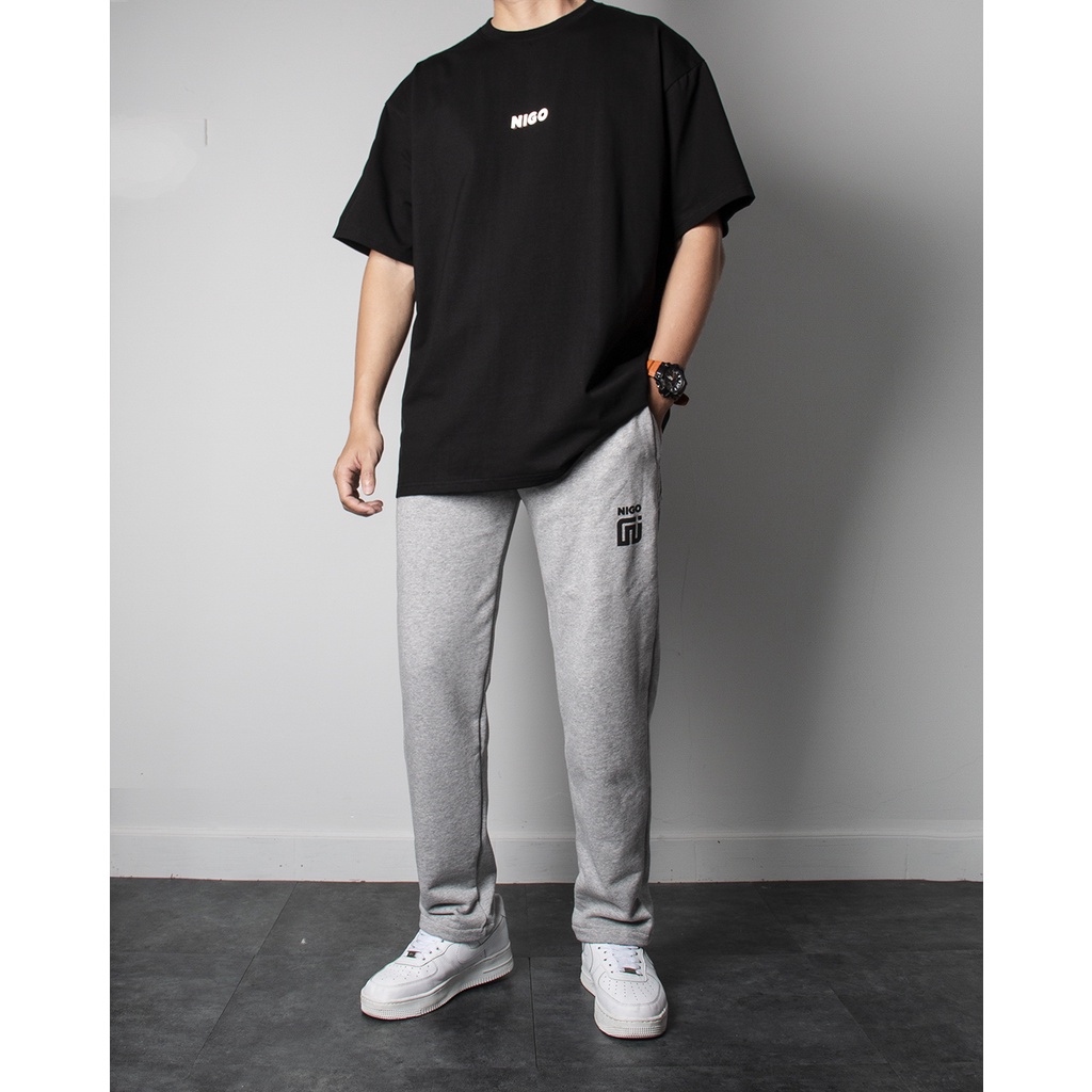 Quần sweatpant, jogger ống suông niGo