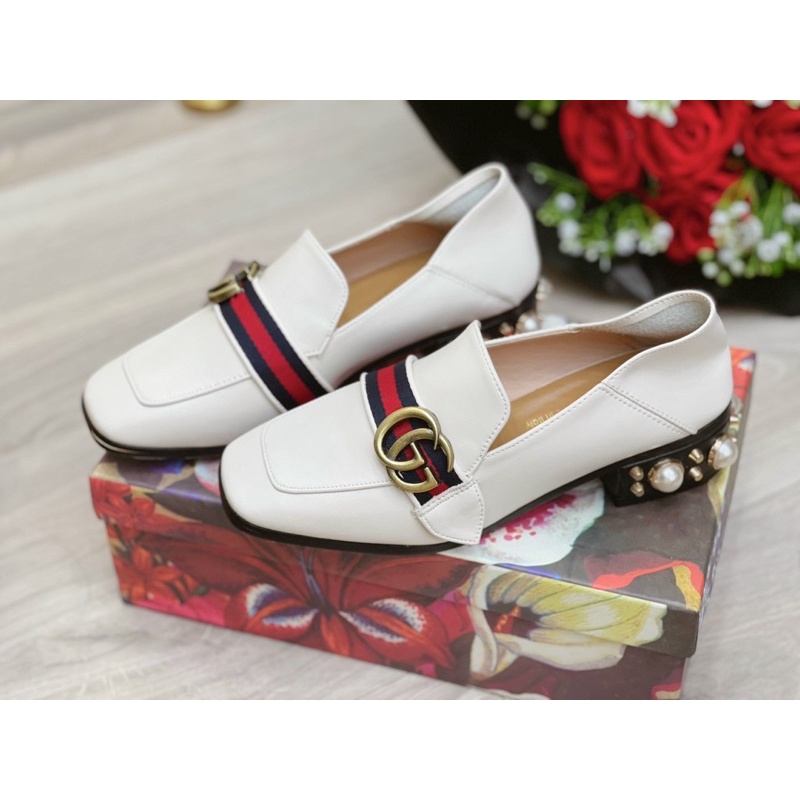 Giày G c gót ngọc fullbox