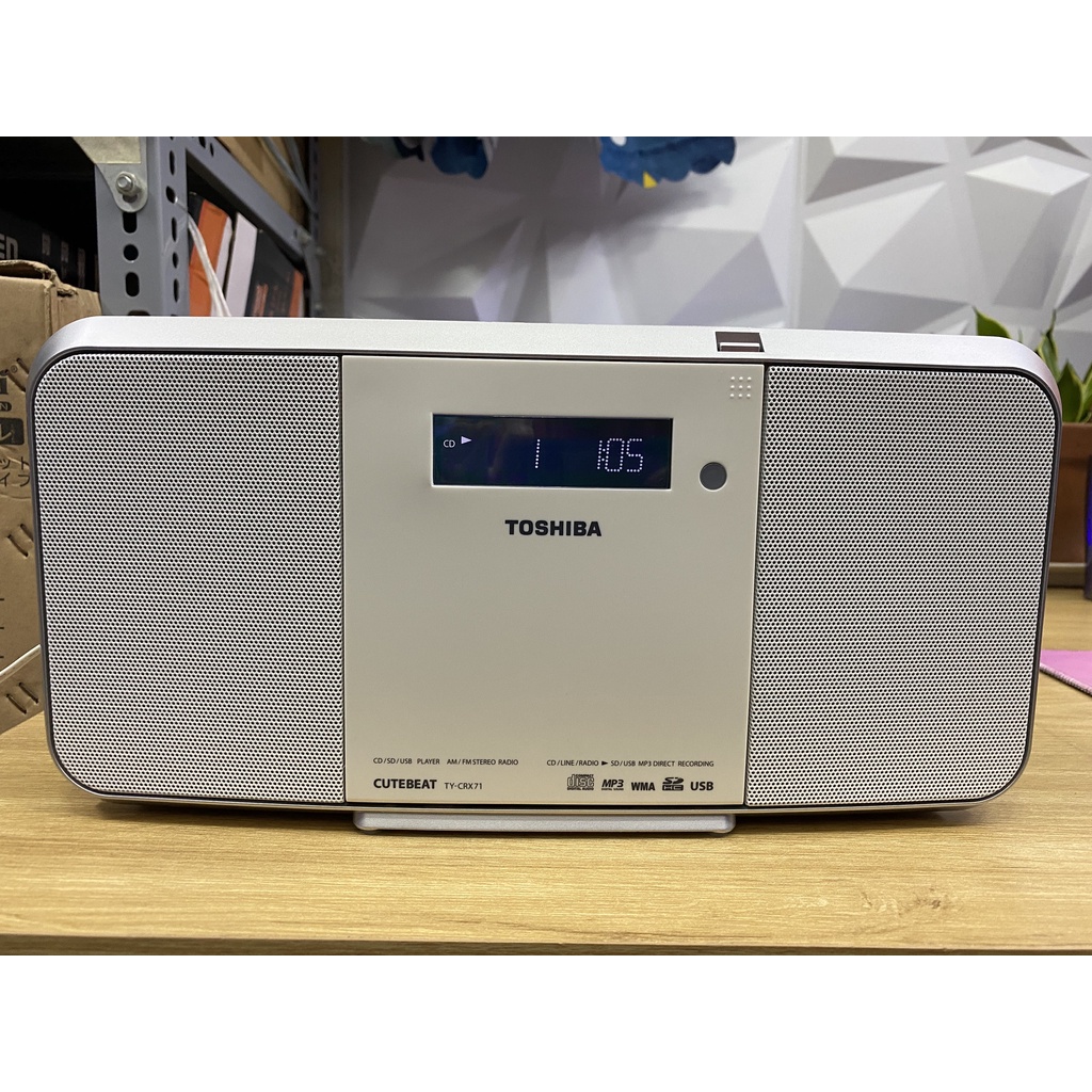 ĐÀI RADIO CASSETTE, CD Toshiba TY-CRX71 NHẬT BẢN