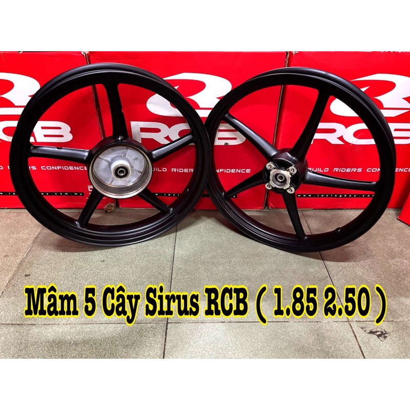 Mâm 5 Cây RCB Sirus / Ex2010 ( Size 1.85 2.50 ) Hàng Chính Hãng RCB &gt;&gt;&gt;&gt;