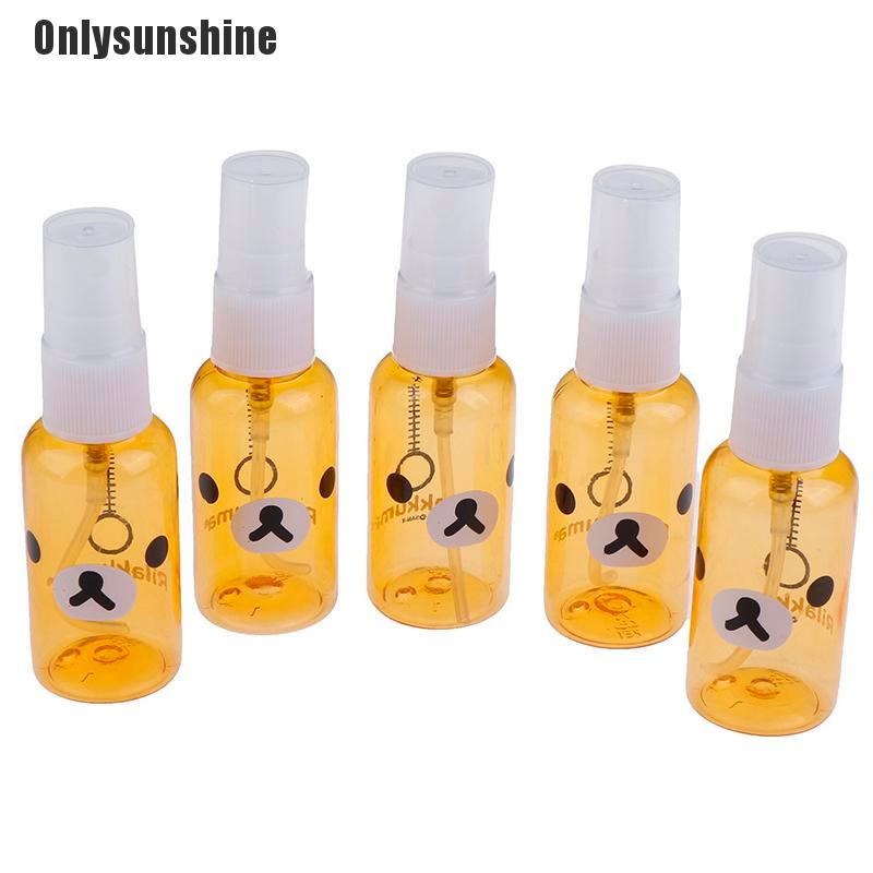 Bộ 5 Chai Nhựa Rỗng Dạng Xịt Tiện Dụng