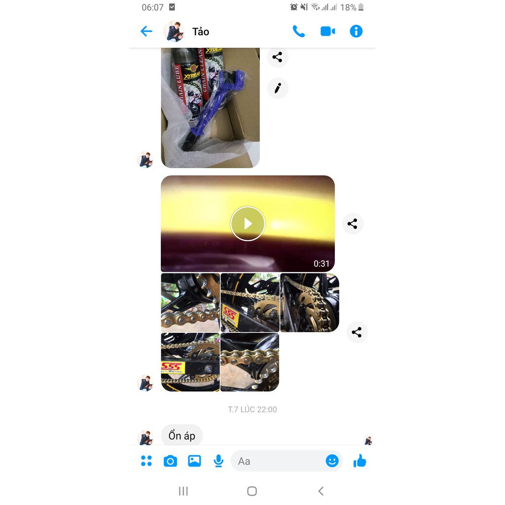 Chai Vệ Sinh Kim Phun, Buồng Đốt và Bảo Dưỡng Sên/ Xích Xtream Chính Hãng