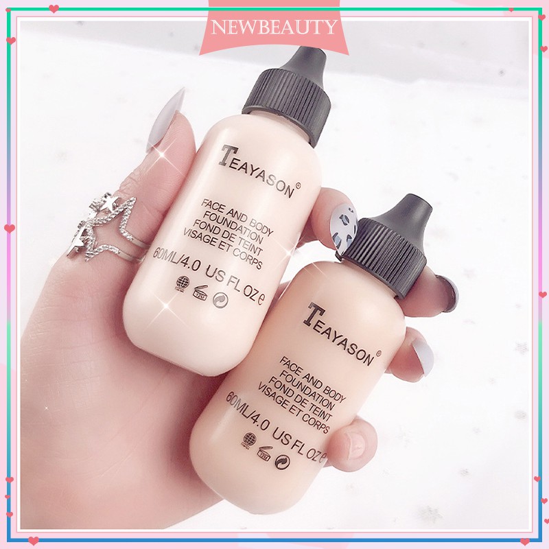 (Hàng Mới Về) Kem Nền Bb Dạng Lỏng Che Khuyết Điểm Chống Thấm Nước Dưỡng Ẩm Làm Trắng Da