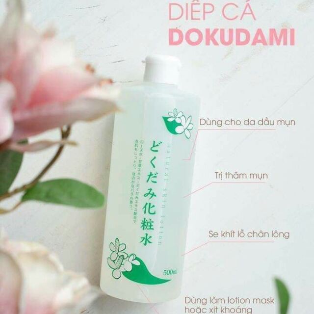 Toner Nước Hoa Hồng Diếp Cá Dokudami Natural Skin Lotion Nhật Bản