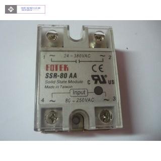 Solid State Module  Relay Rơ le bán dẫn Fotek SSR-80 AA-H, SSR - 80DD-H