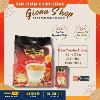 Cà Phê Sữa Hòa Tan 3 in 1 (16gr x 45 gói) Cafe KING COFFEE