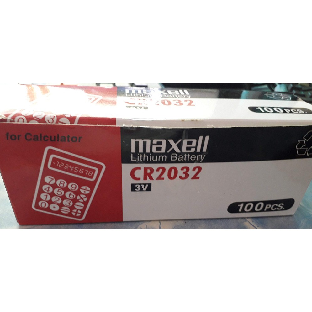 Pin CMOS Maxell CR2032 vỉ 5 viên. Hàng chính hãng. Vi Tính Quốc Duy