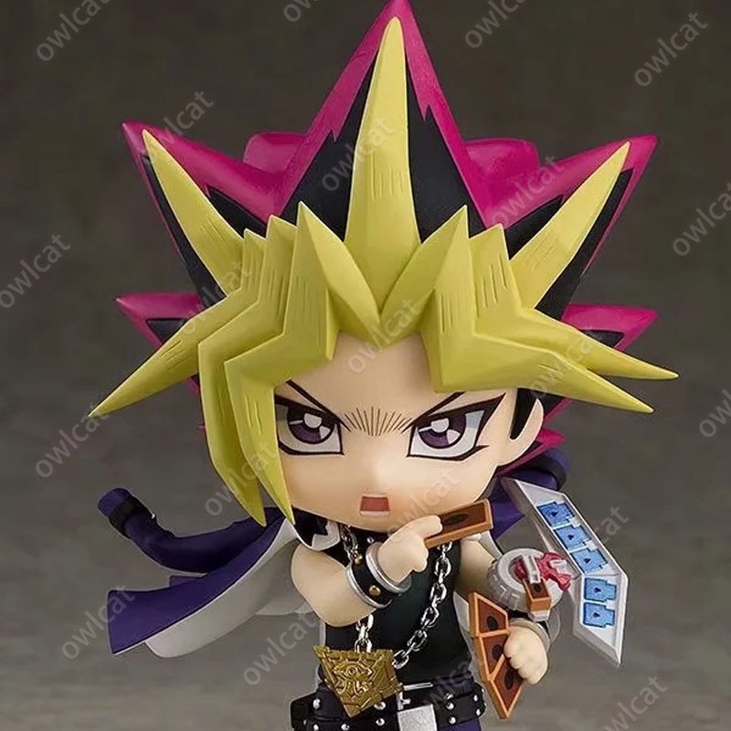 Mô Hình Nhân Vật Yu-Gi-Oh Yami Yugi  10cm 1069# Duelist Action Figure Dark Yugi Muto Duel King Nameless Pharaoh Yugioh Packed in Box Model Kazuki Takahashi