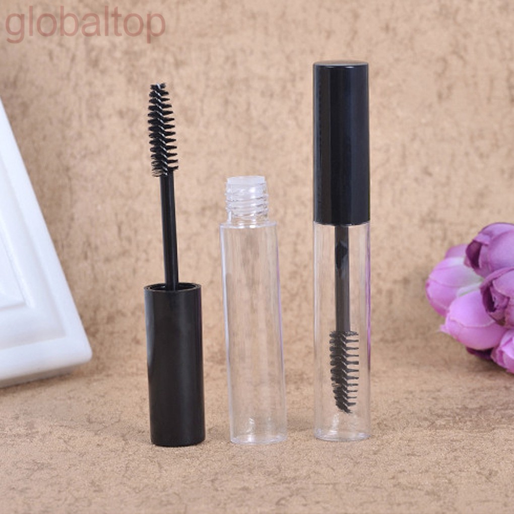 (Hàng Mới Về) Lọ Đựng Mascara 10ml Trong Suốt Có Nắp Đậy Tiện Dụng