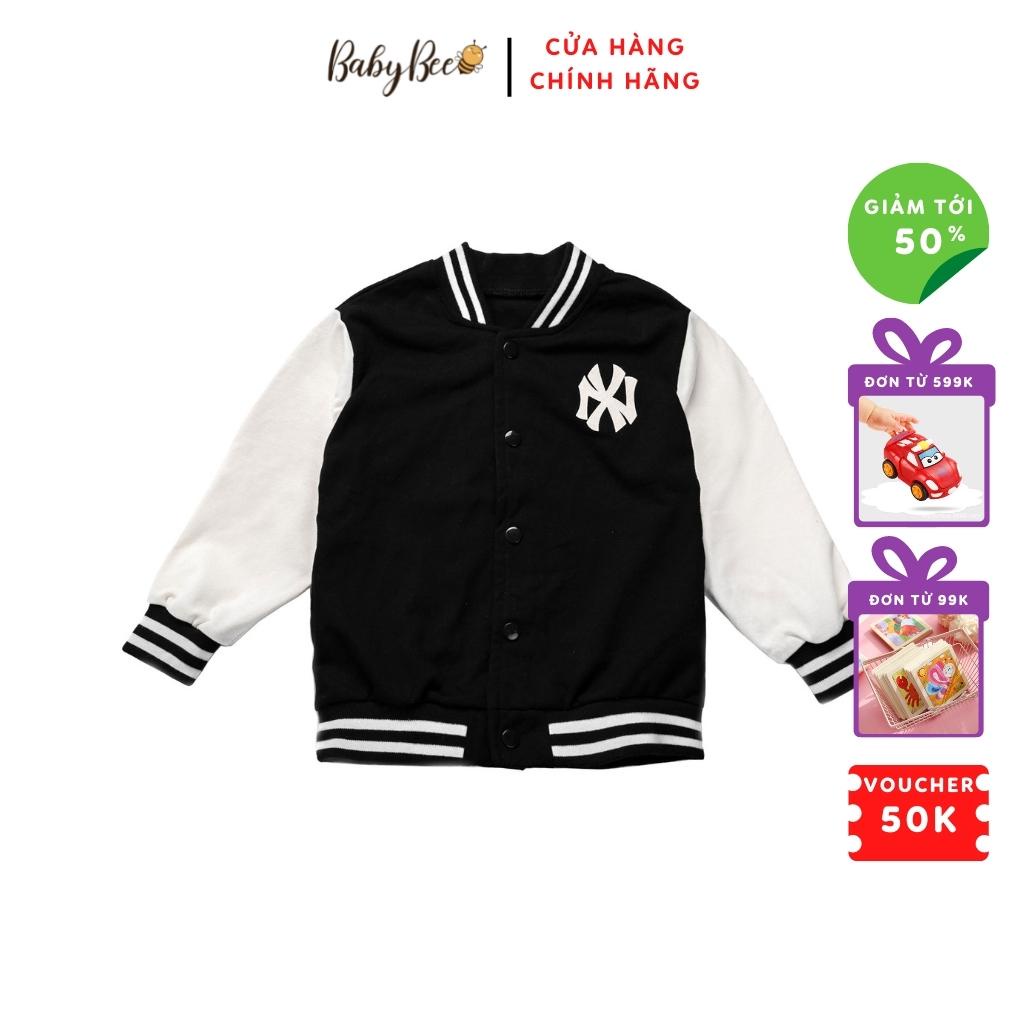 Áo khoác bomber bé trai BabyBee áo bomber bóng chày cho bé 8-20kg áo chống nắng trẻ em AK01