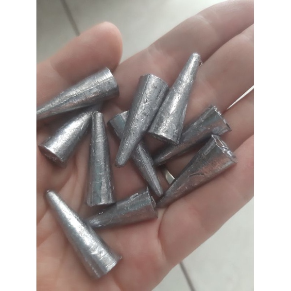 Chì câu cá xuyên tâm đủ các size lớn câu sông