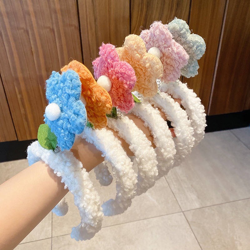 [HCM] Cài tóc lò xo bông hoa ngộ nghĩnh phong cách Hàn Quốc cho bạn gái - Selenshop