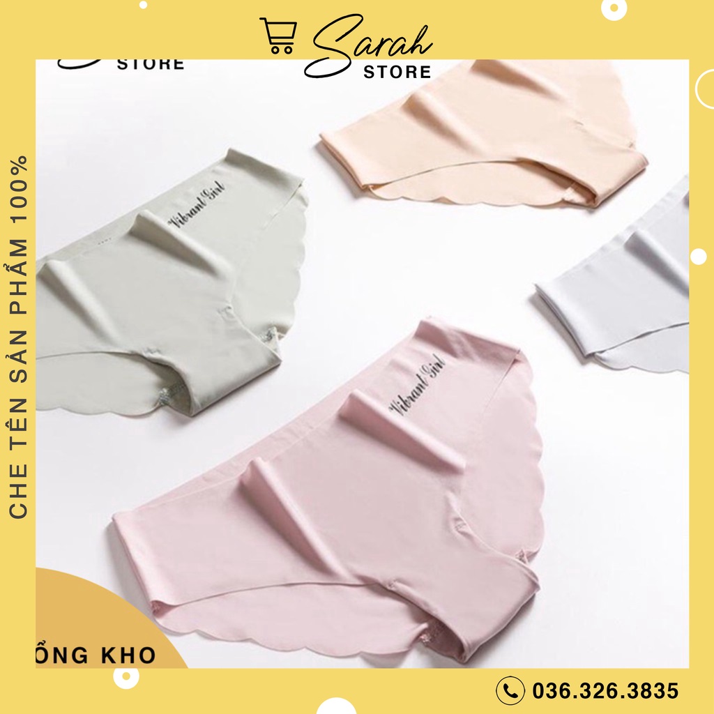 Quần Lót Đúc Su Không Đường May Viền Lượn Sóng 1028