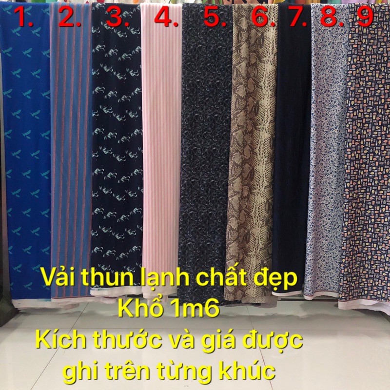 Vải khúc đẹp
