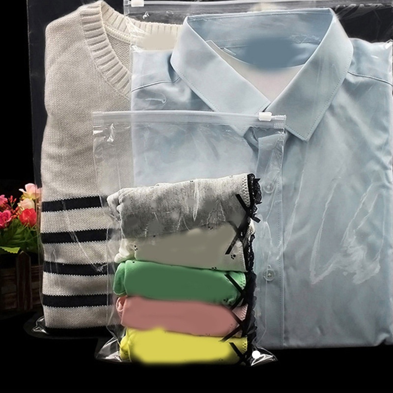 Túi Zip Nhựa Mờ Trong Suốt Đựng Đồ Du Lịch Tiện Dụng