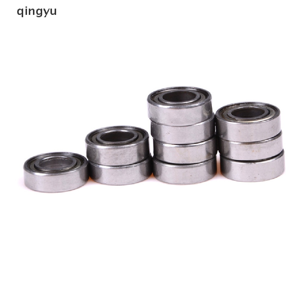 Set 10 Bạc Đạn Bằng Kim Loại 688ZZ Kích Thước 8x16x5mm