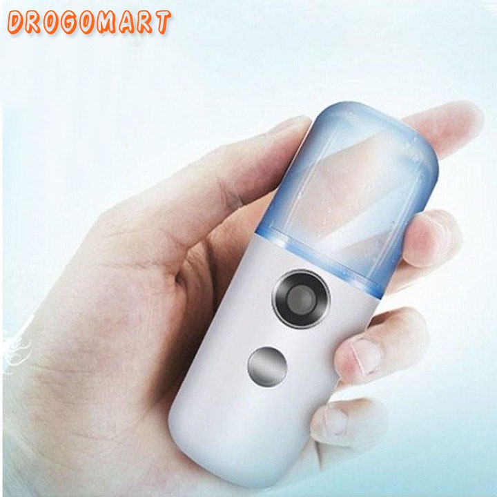 ( FREESHIP 99K ) Máy Xông Mặt Xịt Khoáng Nano Mini Phun Sương Dưỡng Ẩm Da, Sạc Điện