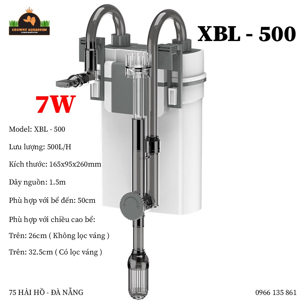 LỌC TREO XBL-500 CÓ KÈM THEO LỌC VÁNG, HỆ THỐNG LỌC THẾ HỆ MỚI