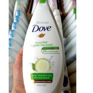 Sữa Tắm Dove 500ml - hàng nhập của Đức