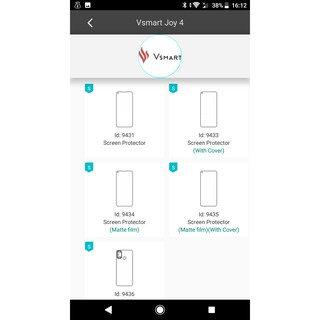 Miếng dán PPF Vsmart Joy 4 cao cấp màn hình, mặt lưng
