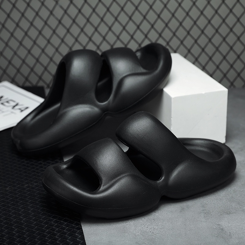 Mới Xăng đan EVA Mềm Dày Dặn Thời Trang Cho Nam Nữ eu36-45