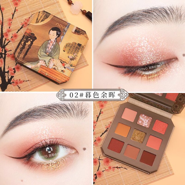 Bảng phấn mắt novo