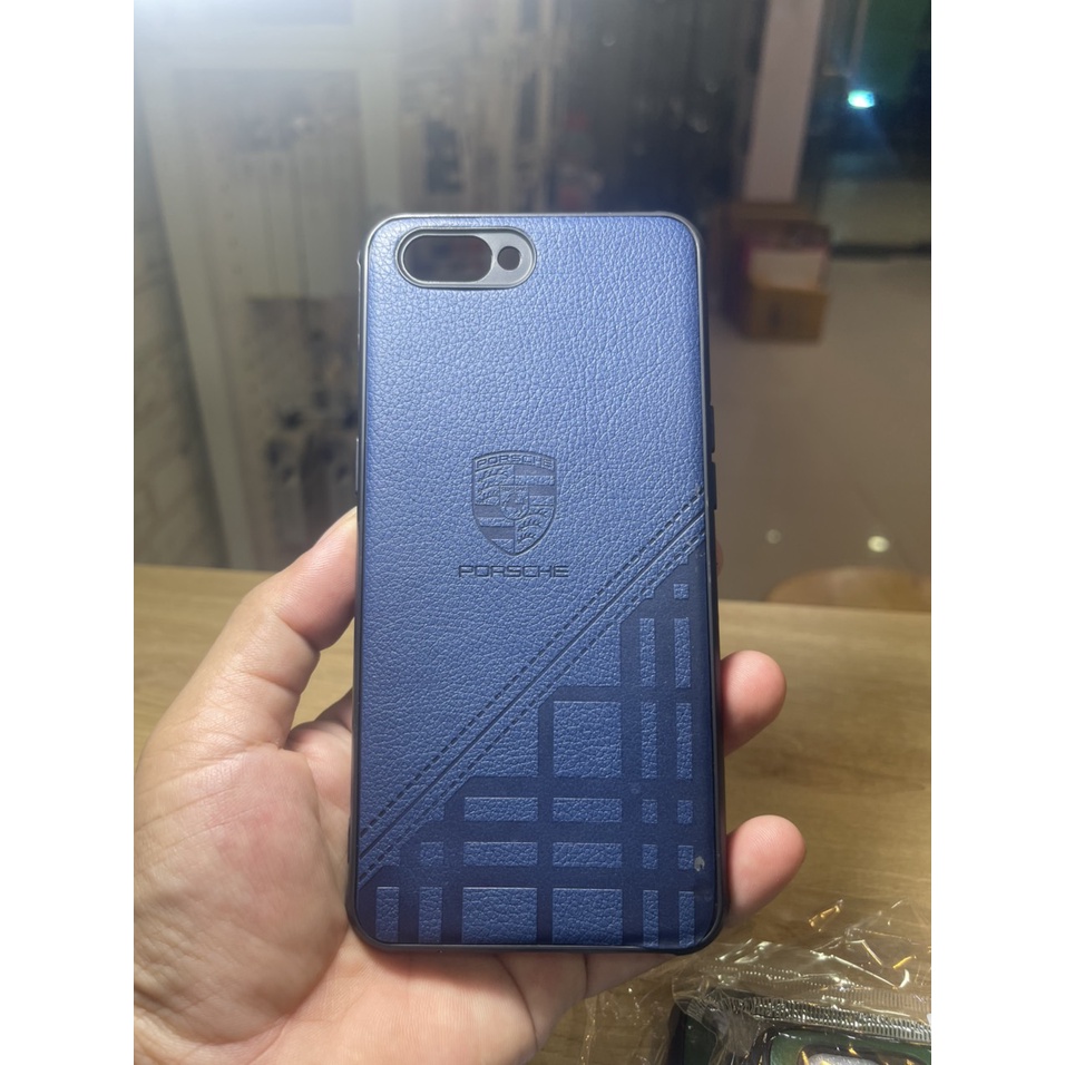 Ốp lưng da adidas cho oppo A3s A5s  F5 F7 F9 F11 Pro dẻo, mềm dàn hồi, bền đẹp