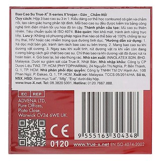 Bao cao su True-X Xtrojan
