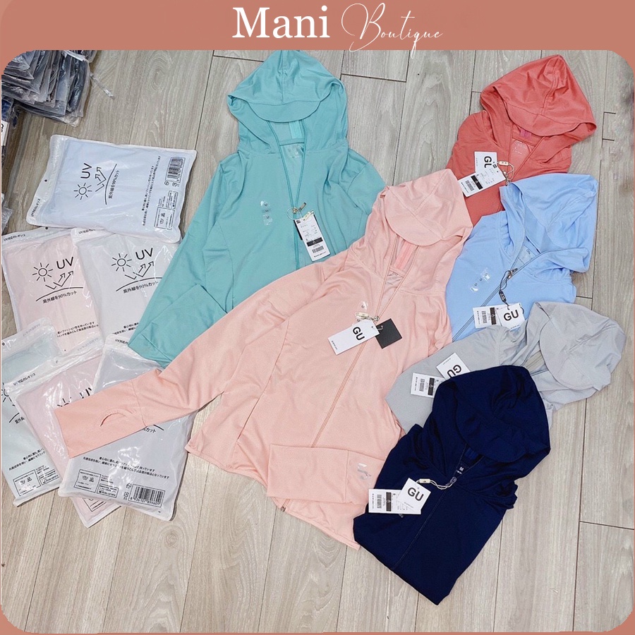 Áo chống nắng nữ kiểu áo khoác chất vải thông hơi hàng xuất thoáng mát thấm hút mồ hôi tốt - cản tia UV
